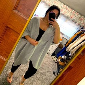 Warm cozy oversized cardigan